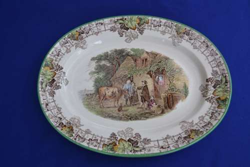 True Vintage Copeland Spode `Spode`s Byron` Vintage Oval Platter - Large