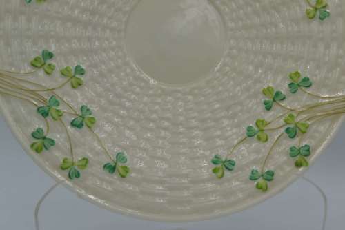 Belleek Classic Shamrock Irish Tea Set - 21 Pieces