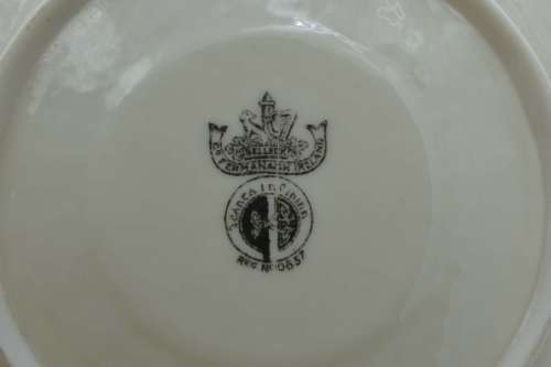 Belleek Classic Shamrock Irish Tea Set - 21 Pieces