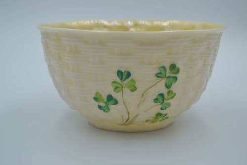 Belleek Classic Shamrock Irish Tea Set - 21 Pieces