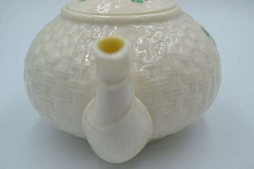Belleek Classic Shamrock Irish Tea Set - 21 Pieces