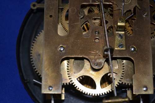 Vintage Wooden Wall Clock