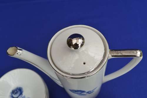 Vintage Porcelain Coffee Set - 14 Pieces