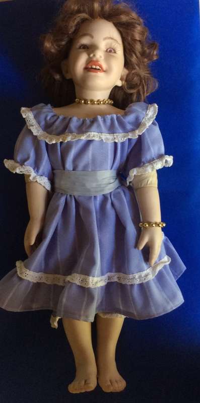 Vintage Porcelain Doll
