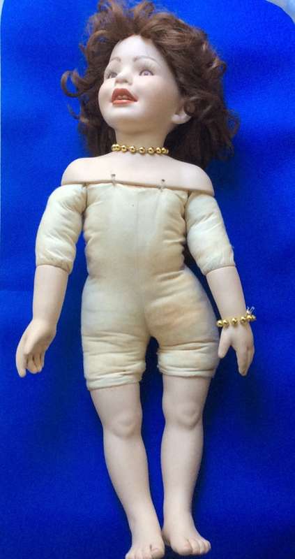 Vintage Porcelain Doll