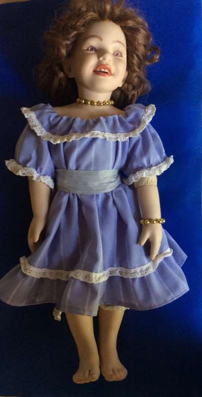 Vintage Porcelain Doll