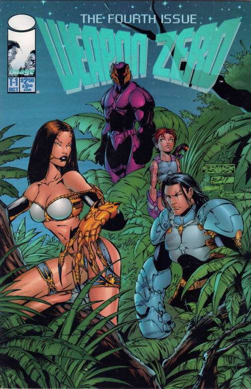 Weapon Zero - Issues #T-1, #T-2, #T-3 and, #T-4