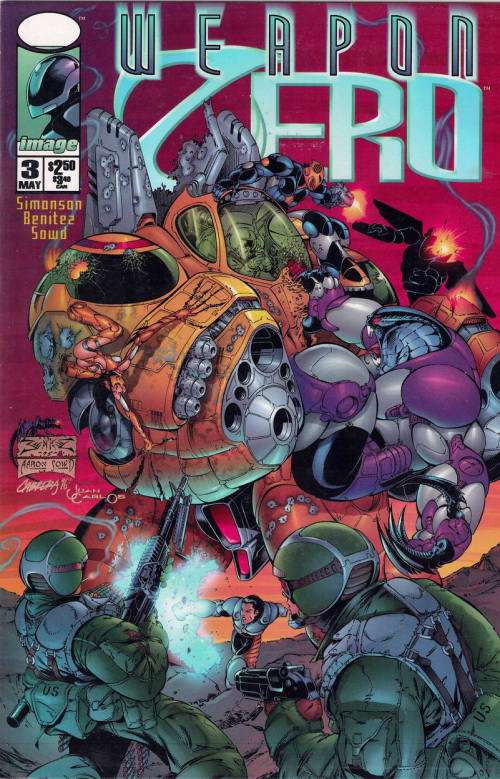 Weapon Zero - Issues #1, #2, #3, #4 and #5