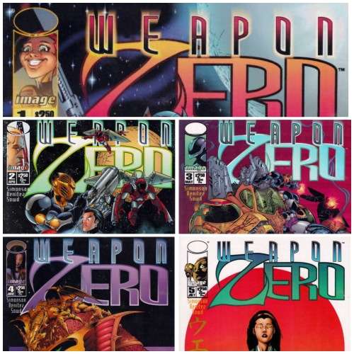 Weapon Zero - Issues #1, #2, #3, #4 and #5