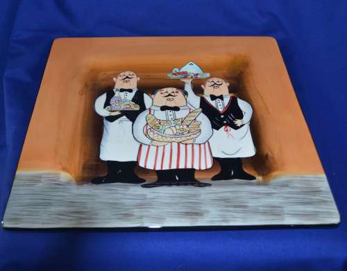 William James Square Platter - Large