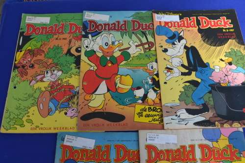 Donald Duck -  Een Vrolijk Weekblad (Dutch) 1987 x 5