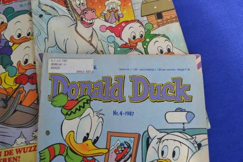 Donald Duck -  Een Vrolijk Weekblad (Dutch) 1987 x 4