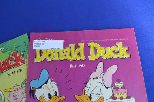 Donald Duck -  Een Vrolijk Weekblad (Dutch) 1987 x 3