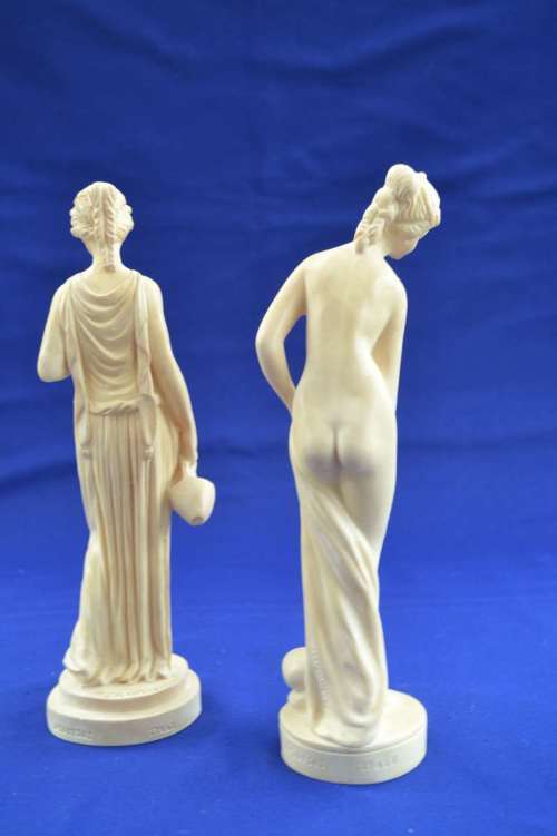 Pair of Vintage A. Santini Sculptures