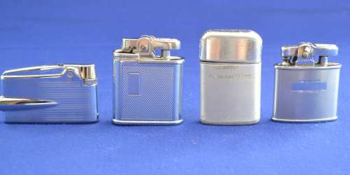 Vintage Ronson Cigarette Lighters x 4