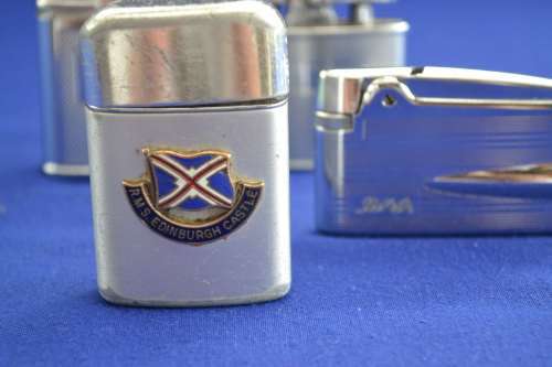 Vintage Ronson Cigarette Lighters x 4
