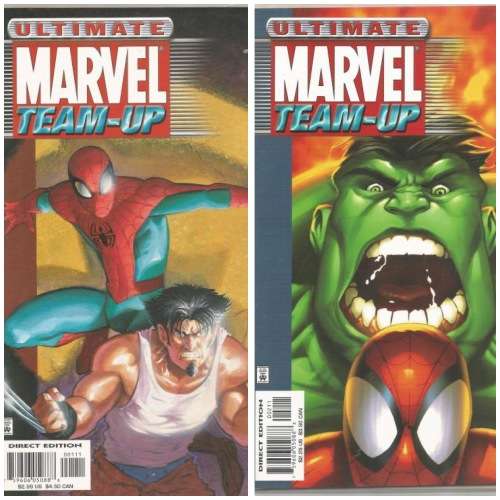 Ultimate Marvel Team-Up Issue #1 and #2