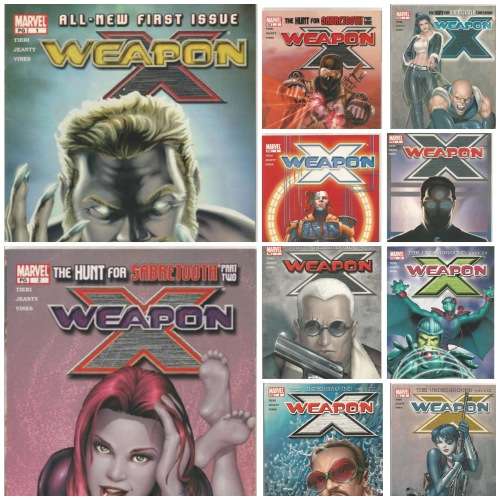 Weapon X Issue#1 to #10  - 2002/2003