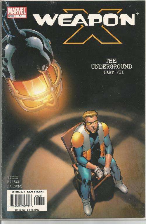 Weapon X Issue#11 to #20  2003 / 2004