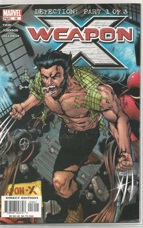 Weapon X Issue#11 to #20  2003 / 2004