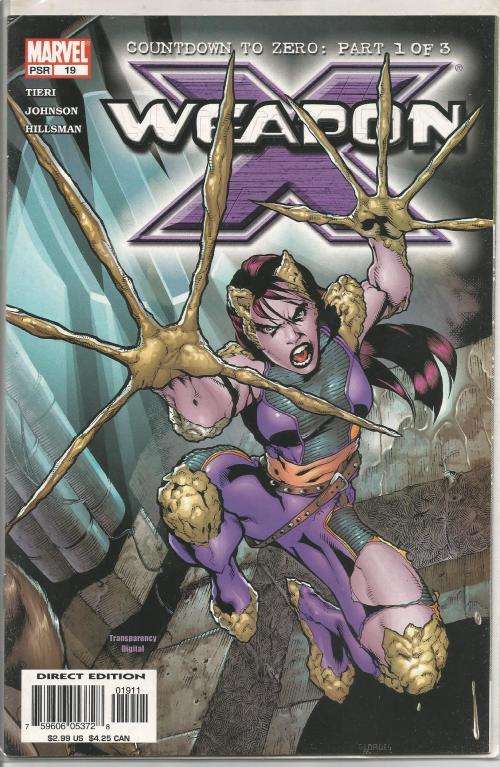 Weapon X Issue#11 to #20  2003 / 2004