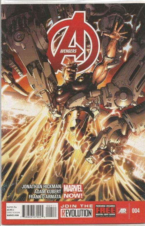 Avengers Issue #1, #2, #4, #6, #7, #8. #9 and #10