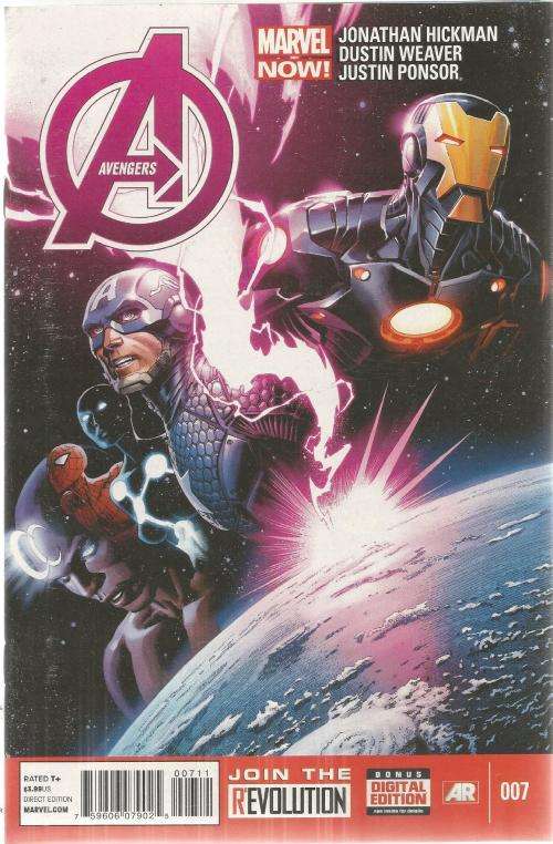 Avengers Issue #1, #2, #4, #6, #7, #8. #9 and #10