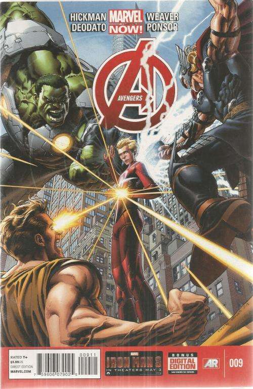 Avengers Issue #1, #2, #4, #6, #7, #8. #9 and #10