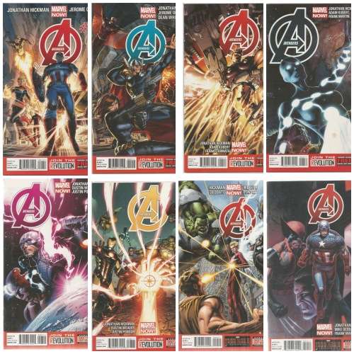 Avengers Issue #1, #2, #4, #6, #7, #8. #9 and #10