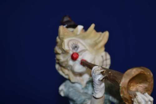 Pair of Vintage A. Santini Hobo Clown Figures
