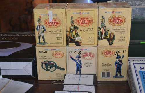60 Prince August Hobby Casting Moulds and Casting Equipment