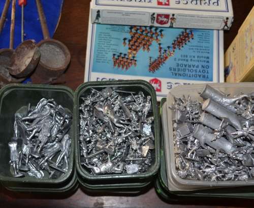 60 Prince August Hobby Casting Moulds and Casting Equipment