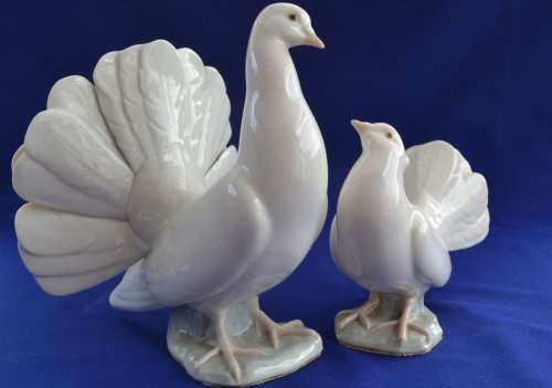 Lladro Doves Large