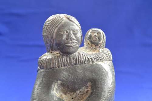 Wolf Original Sculpture - Mother and Child