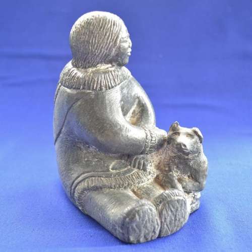 Wolf Original Sculpture - Mother and Child