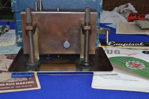 Vintage Empisal Home Rug Maker in Original Box with Original Paperwork