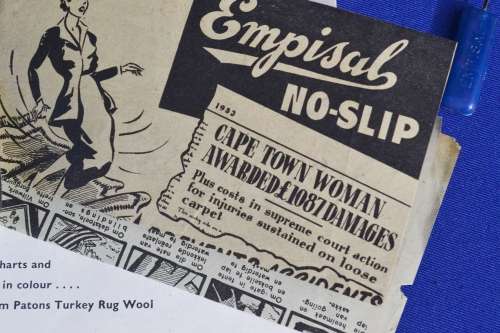 Vintage Empisal Home Rug Maker in Original Box with Original Paperwork