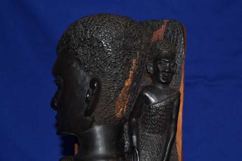 Large Makonde `Tree of Life`  Style Wood Carving