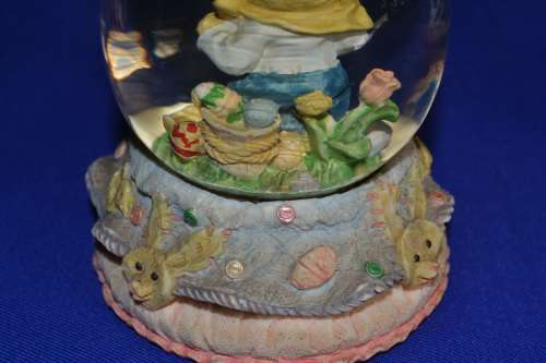 Set of Three Vintage Christmas Themed Snow Globes