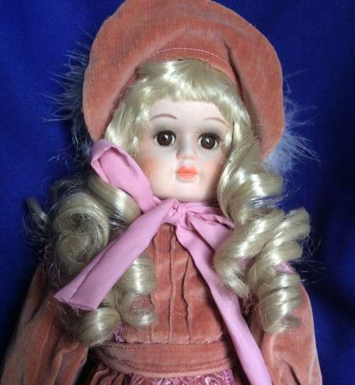 Vintage Porcelain Doll
