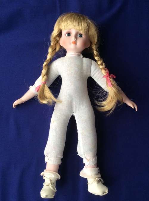Vintage Porcelain Doll