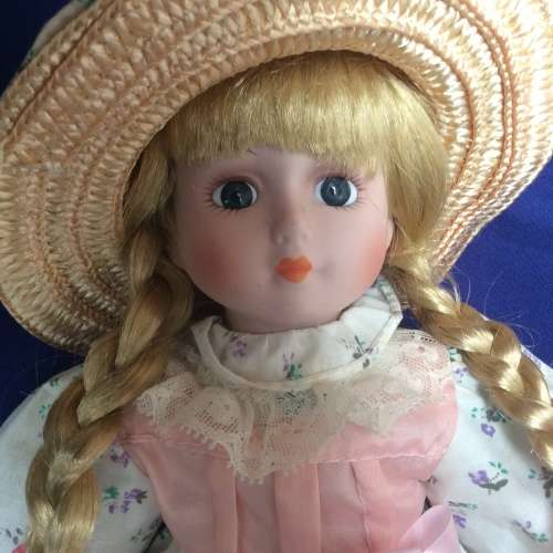 Vintage Porcelain Doll