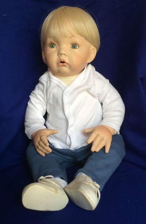 Porcelain Baby Doll - Little Boy