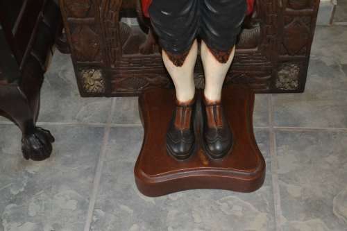 *Extremely Rare* Large Vintage Resin Butler Statue