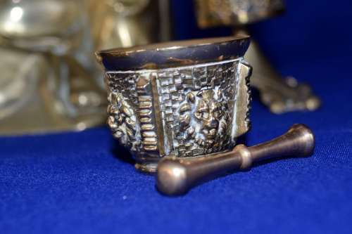 Assorted Vintage Brass Items - 5 Pieces