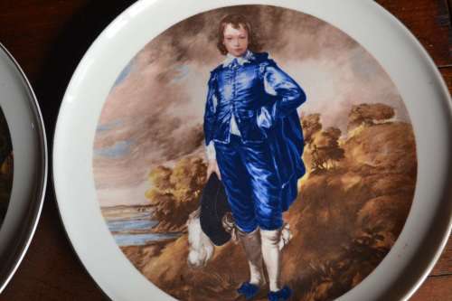 Constantia China Display Plates - Four Pieces