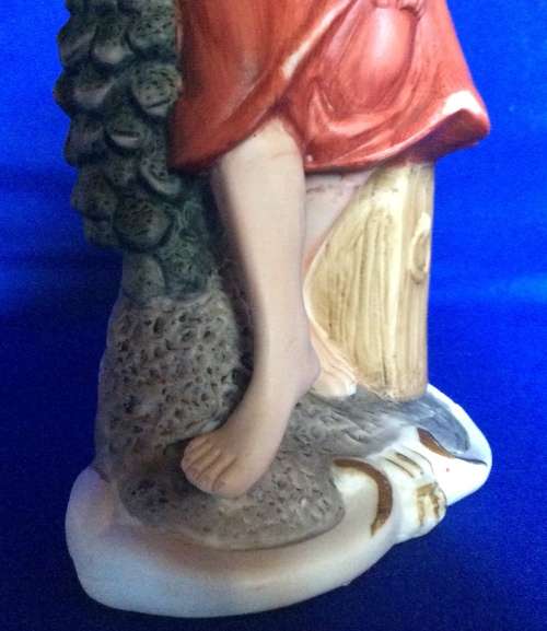 Pair of Leonardo Collection Bisque Porcelain Figurines