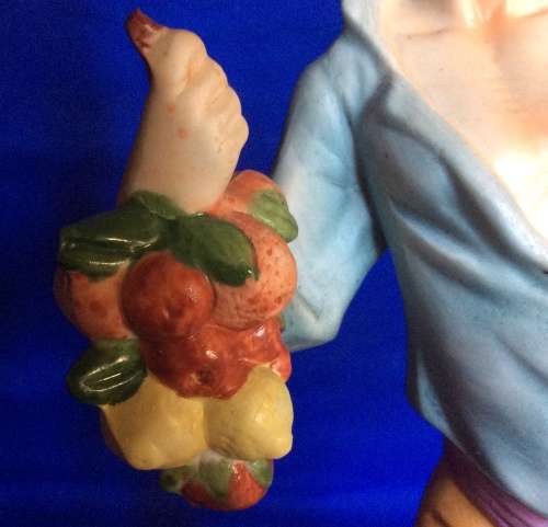 Large Leonardo Collection Bisque Porcelain Figurine