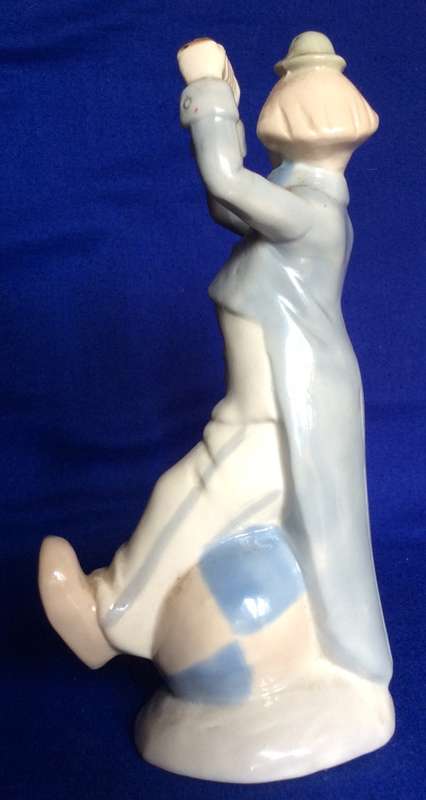 Porcelain Clown Figurines