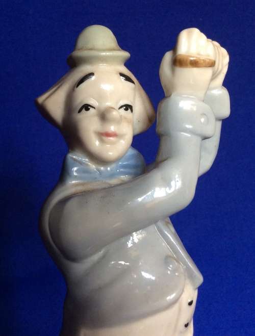 Porcelain Clown Figurines